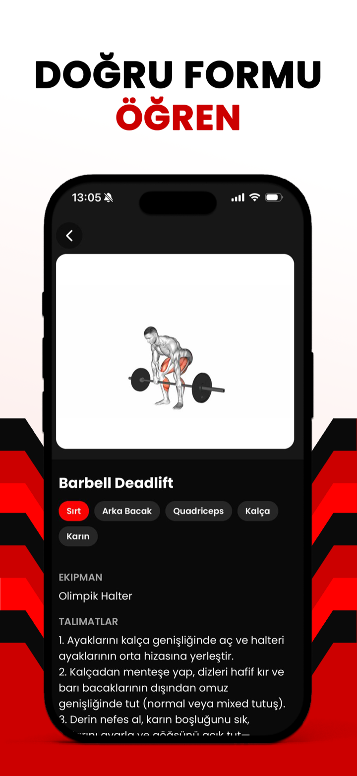 Doğru formu öğren